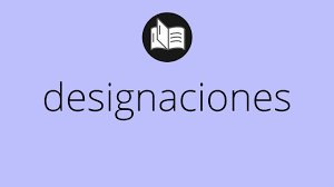 DESIGNACIONES 2026